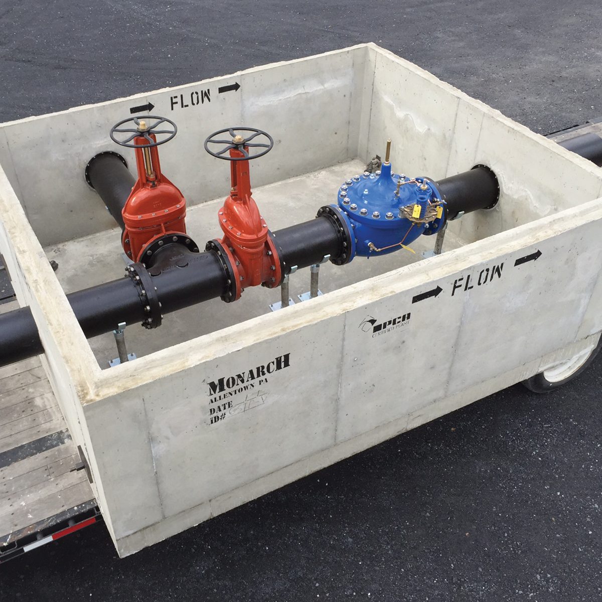 Utility Meter Vaults Monarch Precast Concrete